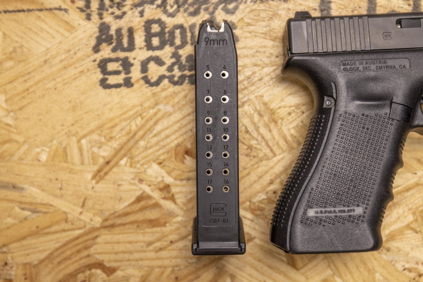 GLOCK 34 Gen4 9mm Police Trade-In Pistols with Night Sights (Very Good)